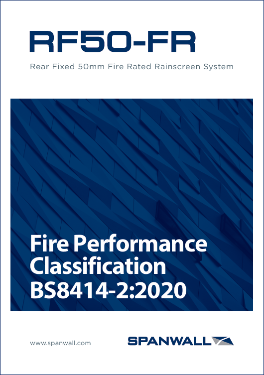 Spanwall RF50-FR Fire Test Performance & Classification Report