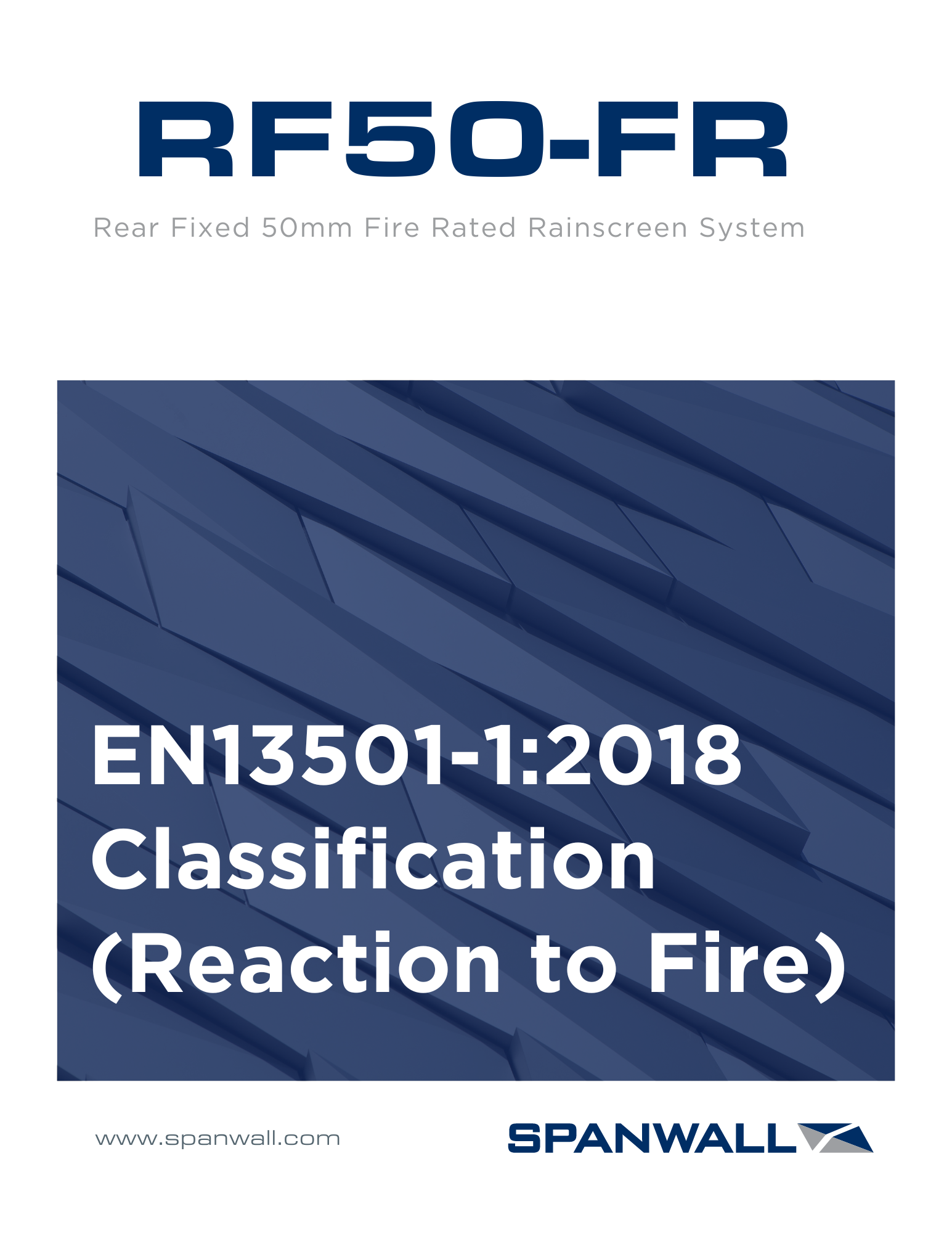 Spanwall RF50-FR EN13501-1:2018 Classification 