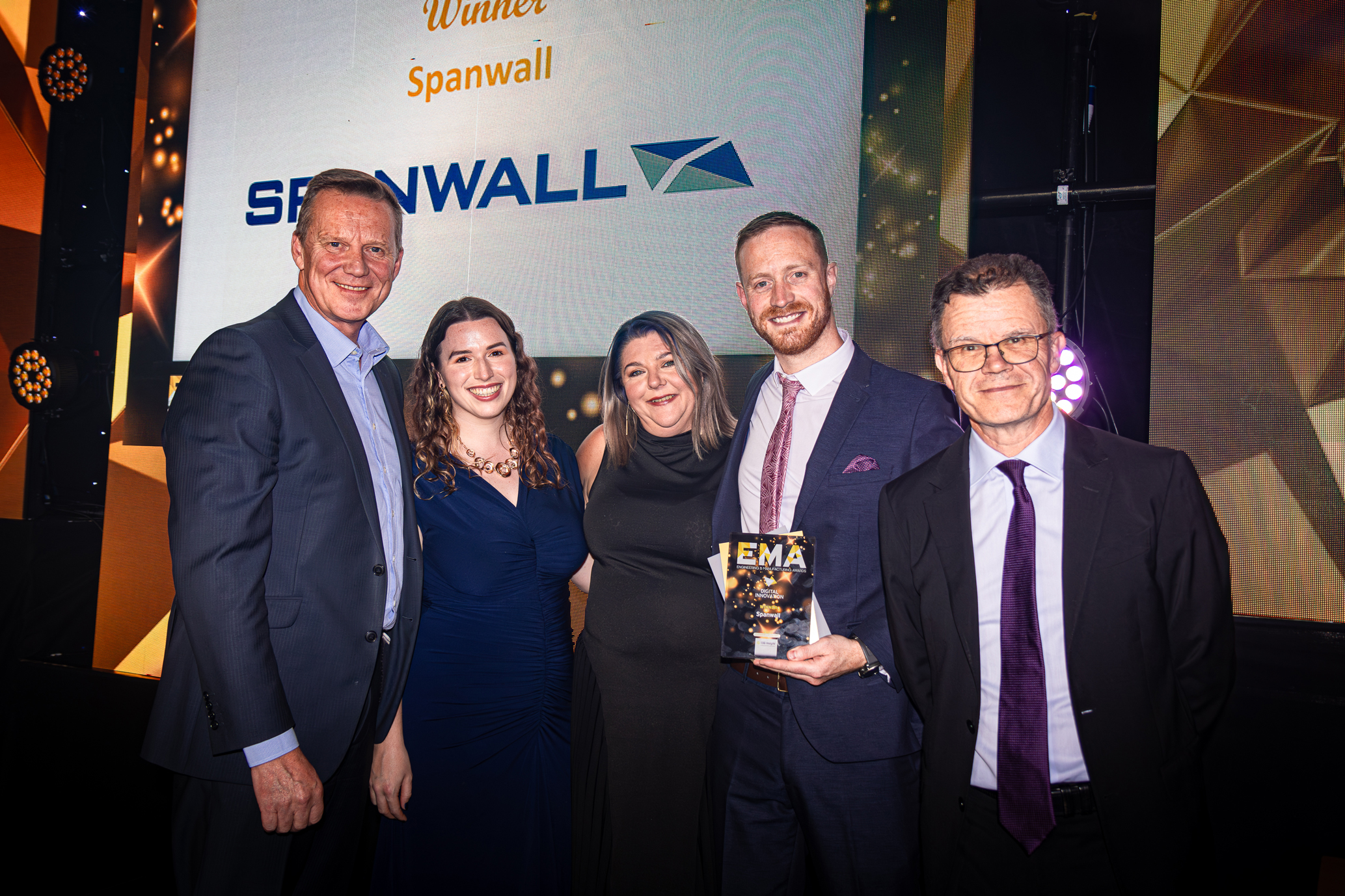 Spanwall Wins Major National Manufacturing Award for Digital Innovation for its New Smart Manufacturing Initiative